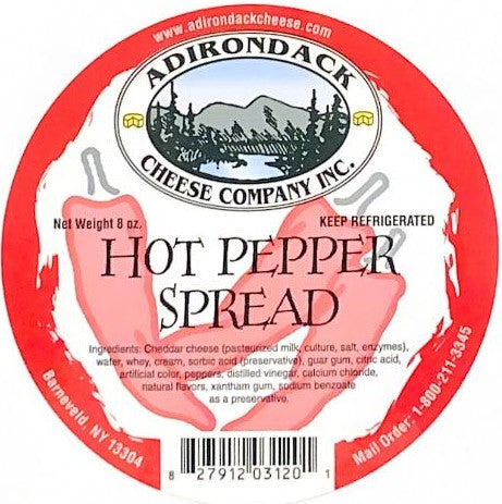 Adirondack Hot Pepper Spread 4 or 8 Pack