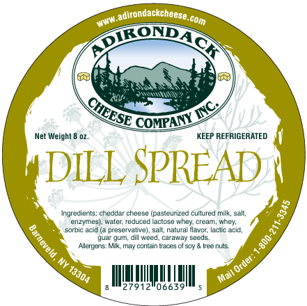 Adirondack Dill Spread 4 or 8 Pack
